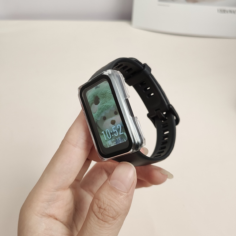 พร้อมส่ง-เคสกระจก-กรอบกันกระแทก-huawei-watch-fit-mini-เคสpcแข็ง-ฟิล์มกระจก-กรอบกันกระแทก-อเมซฟิต