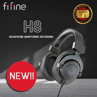 FIFINE H8 3.5MM HEADPHONE WITH 50MM DYNAMIC DRIVER FOR GAMING, LISTENING TO MUSIC, MONITORING RECORDING