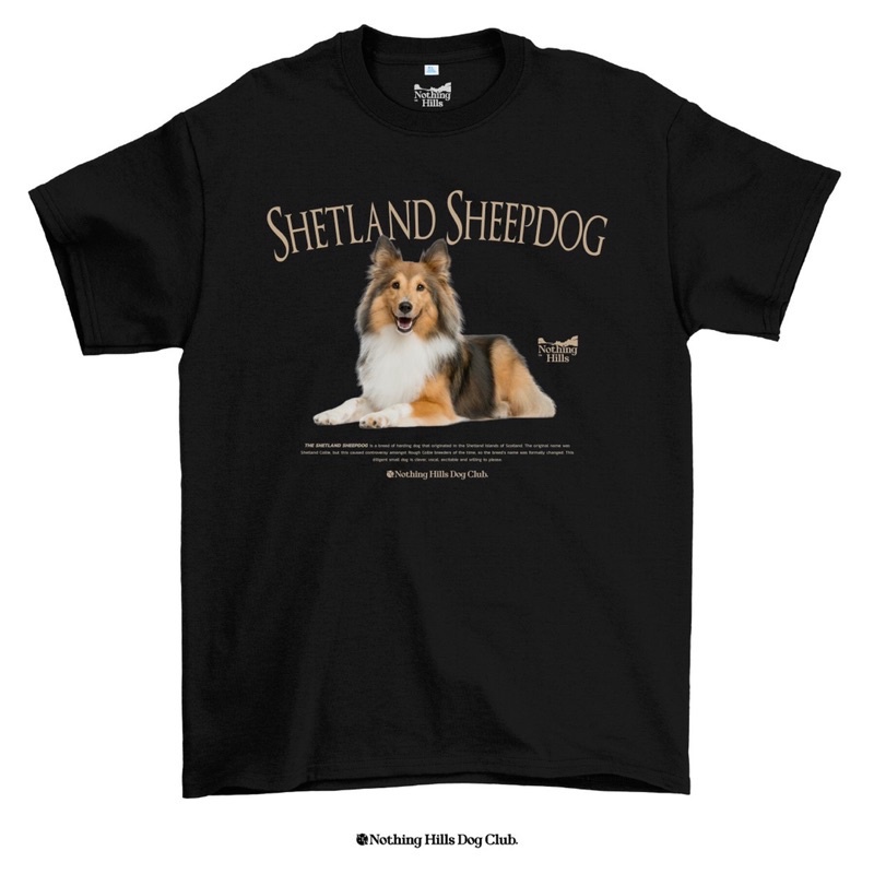 เสื้อยืดลาย-shetland-sheepdog-เชทแลนด์-ชีพด็อก-classic-cotton-unisex-by-nothing-hills