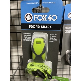 ภาพขนาดย่อของภาพหน้าปกสินค้านกหวีด Fox40 SHARX + LANYARD 120dB ของใหม่ ของแท้ จากร้าน mrfinance บน Shopee ภาพที่ 5