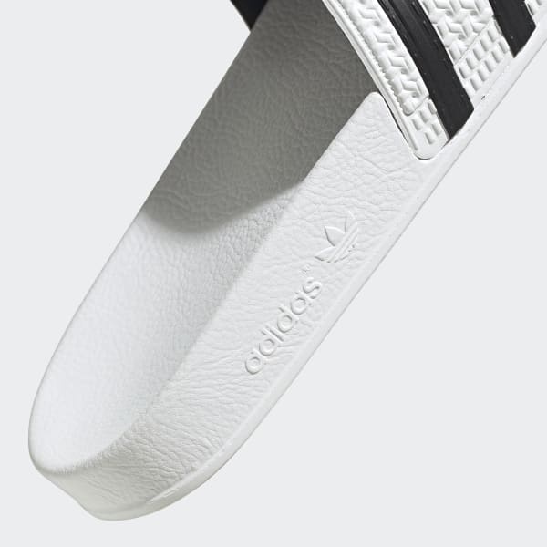 adidas-adilette-รองเท้าแตะ-ขาวคาดดำ