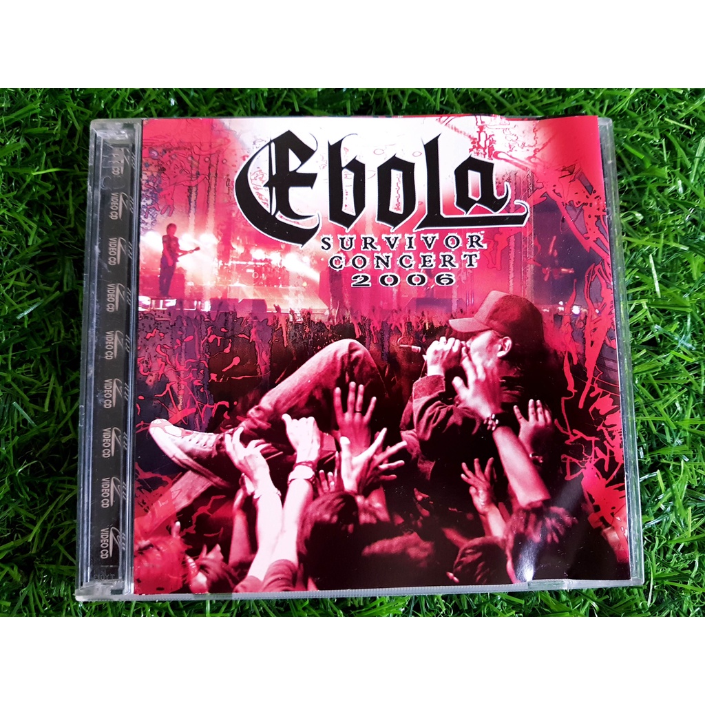 vcd-คอนเสิร์ต-วงอีโบล่า-ebola-survivor-concert-คอนเสิร์ต-มี-24-เพลง-หายากมาก