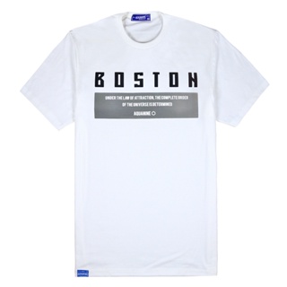 AQUANINE เสื้อยืด รุ่น BOSTON เสื้อยืดคอกลม ลิขสิทธิ์แท้