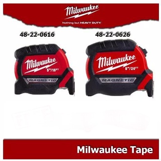 สินค้า Milwaukee ตลับเมตร รุ่น compact magnetic 5 เมตร 8 เมตร