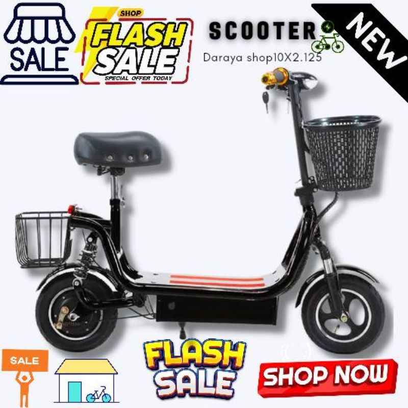 electric-scooter-สกู๊ตเตอร์ไฟฟ้ามารตฐานหลักสากล-โครงสร้างการออกแบบที่่เเข็งแรง-สินค้ามีหน้าร้านรองรับคุณภาพสินค้าใหม่