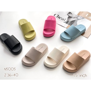 รองเท้าแตะโฟม  แบรนด์Niwa Shoes รุ่น N-5005ส้นสูง1.5 นิ้วค่ะ