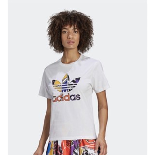 Adidas เสื้อยืดคอกลม Rich Mnisi Original Women Red T-shirt”32