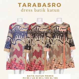 Tarabasro เสื้อทูนิค ผ้าบาติก ลายนามธรรม