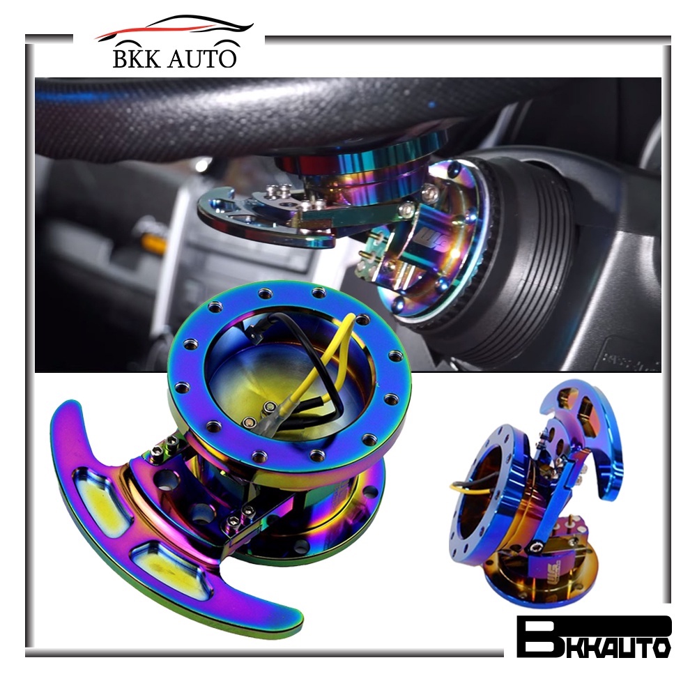 bkk-auto-คอพับพวงมาลัย-คอพวงมาลัย-คอพับพวงมาลัยแต่งซิ่ง-steering-wheel-hub-snap-off-boss-kit