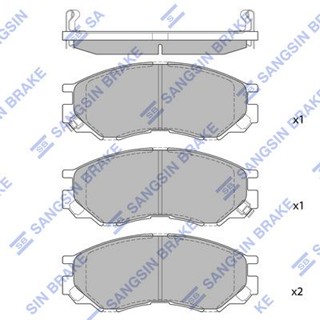 ผ้าดิสเบรคหน้า MITSUBISHI STRADA 2.5 2.8 2WD 4X2 1996-2003 HI-Q