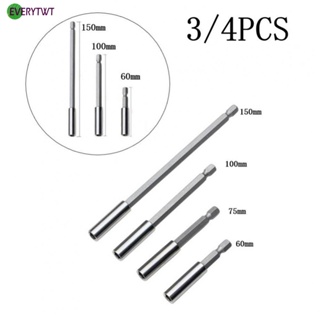 ⭐ Fast delivery ⭐Magnetic Bit Holder Set 60/75/100/150mm Extension Rod 1/4 Hex Shank Set