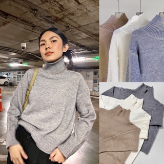 Turtle neck sweater - เสื้อไหมพรมคอเต่า | FAVOR.CO.