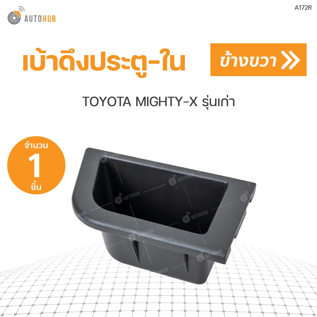 s-pry-เบ้าดึงประตู-mighty-x-รุ่นเก่า-สีเทา-1ชิ้น