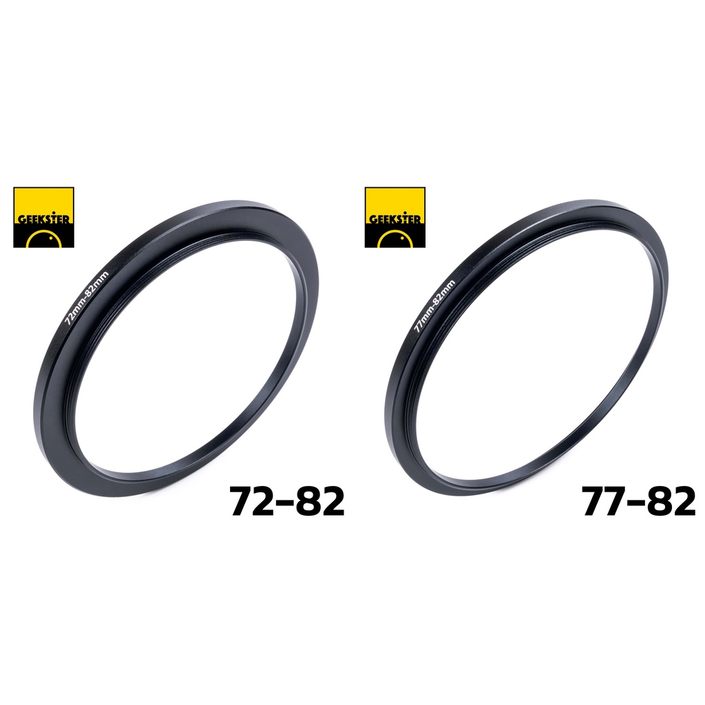 ภาพสินค้าแหวน Step Up Ring ทุกขนาด ( แหวนแปลง หน้าเลนส์ ฟิลเตอร์ 37mm 46mm 49mm 52mm 55mm 58mm 62mm 67mm 72mm 77mm 82mm ) จากร้าน geekster บน Shopee ภาพที่ 4