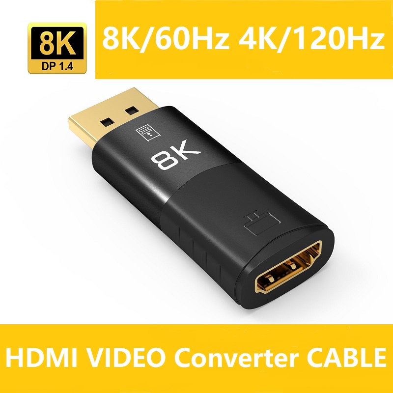 A8K HDMI Video HD Connection DP Cable Top Chipset HDMI Converter Audio