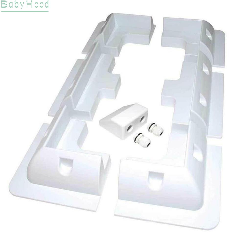 big-discounts-bracket-brackets-caravan-flat-for-caravan-mounting-panel-rv-solar-white-bbhood