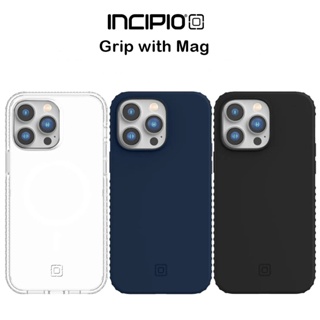 Incipio Grip with Mag เคสกันกระแทกระดับ4.2เมตรเกรดพรีเมี่ยม เคสสำหรับ iPhone14Plus/14Pro/14Promax(ของแท้100%)