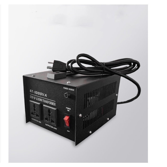 ส่งจากกรุงเทพตัวแปลงแรงดันไฟฟ้า-1000w-110vถึง-transformer-220vหม้อแปลงไฟฟ้าเฟสเดียวst-1000vaปลั๊กสหรัฐ