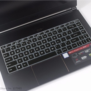 แผ่นฟิล์มซิลิโคนติดแป้นพิมพ์แล็ปท็อป กันฝุ่น สําหรับ MSI GS65 GF63 GF65 P65 PS42 PS63 15.6 นิ้ว