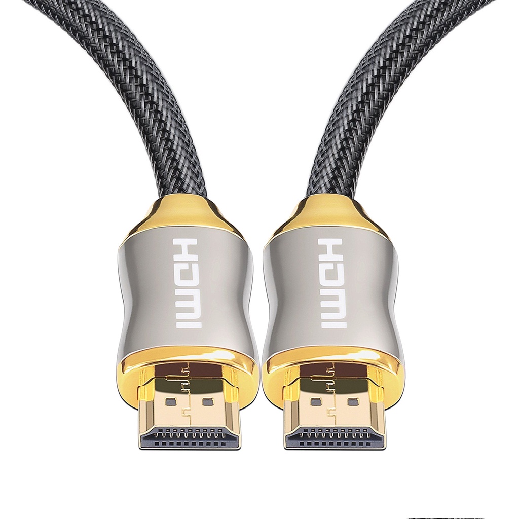 ภาพหน้าปกสินค้าHDMI Cable 8K สายกลม สายต่อจอ HDMI Support 8K TV Monitor Computer version 2.1 จากร้าน kittynarakshop บน Shopee