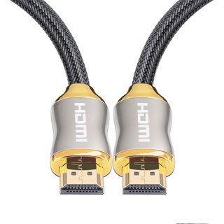 ภาพขนาดย่อของภาพหน้าปกสินค้าHDMI Cable 8K สายกลม สายต่อจอ HDMI Support 8K TV Monitor Computer version 2.1 จากร้าน kittynarakshop บน Shopee