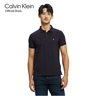 ภาพหน้าปกสินค้าCalvin Klein เสื้อโปโลผู้ชาย รุ่น J320771 CHW ทรง SLIM - สีกรมท่า ที่เกี่ยวข้อง