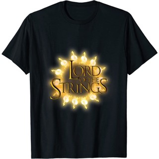 เสื้อยืด พิมพ์ลายไวโอลิน Lord Of The Strings สไตล์ญี่ปุ่น สตรีท สําหรับผู้ชาย