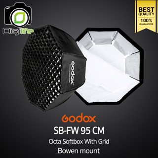 Godox Softbox SB-FW 95 cm. Octa Softbox With Grid [ Bowen Mount ] วิดีโอรีวิว , Live , ถ่ายรูปติบัตร , สตูดิโอ