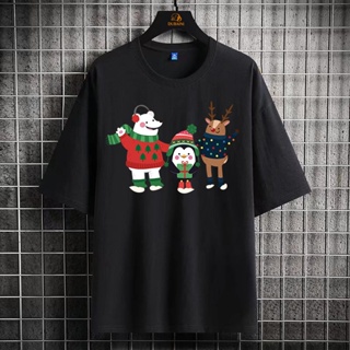 Mashoo merry Christmas small animal Graphic Printed t-shirt  oversized tshirt for men women vintage   t xmas