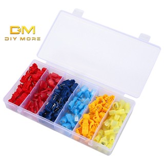 Diymore ชุดคลิปหนีบกิ่งไม้ ชนิด T ไม่แตกหัก บล็อกขั้วต่อเร็ว 120 ชิ้น