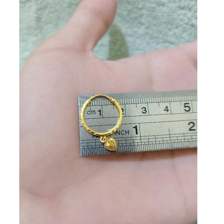 [Code Q10] ต่างหู ชุบทอง 925k ทรงกลม 24K Shopee Thailand