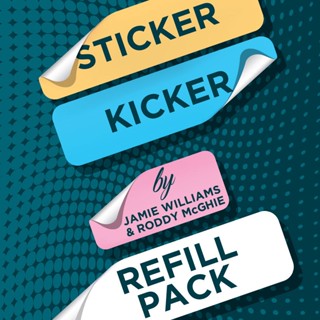 อุปกรณ์มายากล Sticker Kicker by Jamie Williams &amp; Roddy McGhie (ของแท้ พร้อมส่ง)