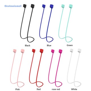 [ElectronicMall01.th] สายคล้องหูฟัง ซิลิโคน กันหาย สําหรับ AirPods 3 2 1 Pro