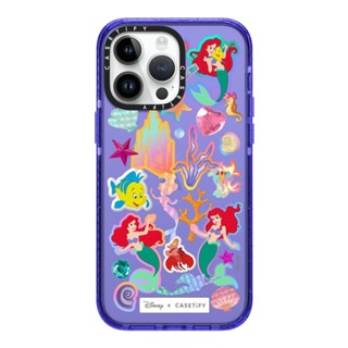 (พร้อมส่ง)14ProMax/14Pro/14Plus/13ProMax/13Pro/13 Casetify Ariel Stickermania Impact Case