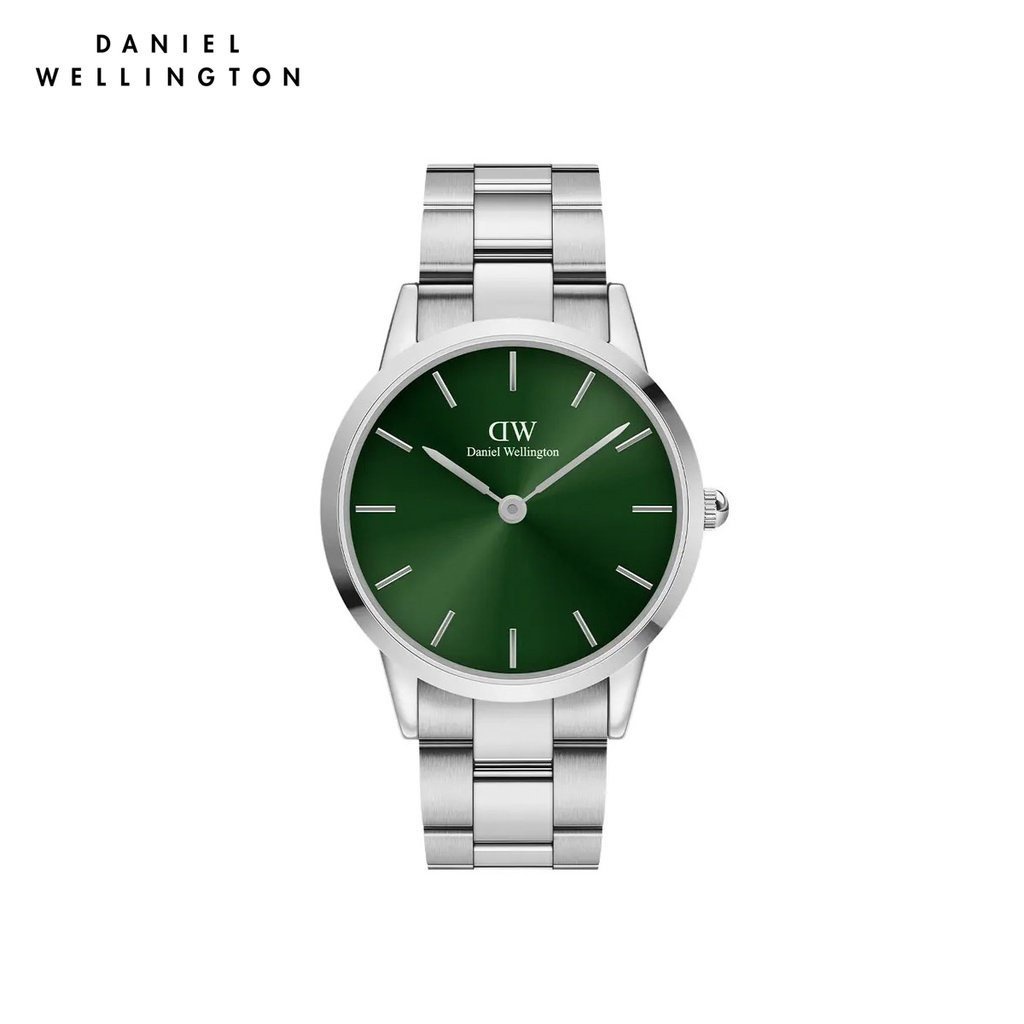 ภาพหน้าปกสินค้าDaniel Wellington นาฬิกาข้อมือ Iconic Emerald Green 40มม สีเงิน จากร้าน dw_thailand บน Shopee