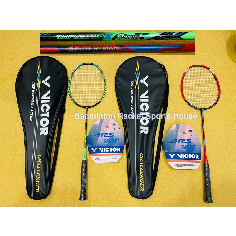 Victor Racket Thruster K / Spiderman พร้อมกระเป๋า MAX22LBS | Shopee ...