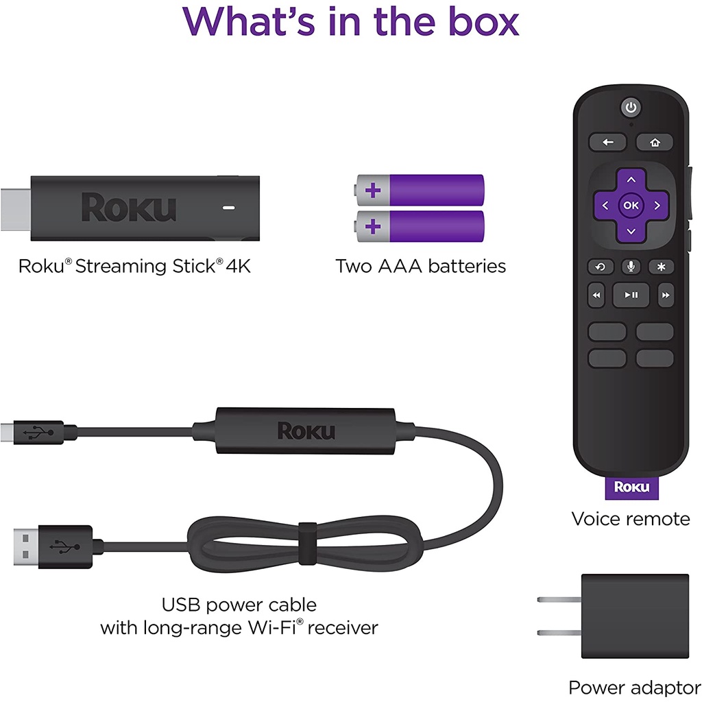 roku-streaming-stick-4k-streaming-device-4k-hdr-dolby-vision-with-roku-voice-remote-and-tv-control-ship-from-bangkok