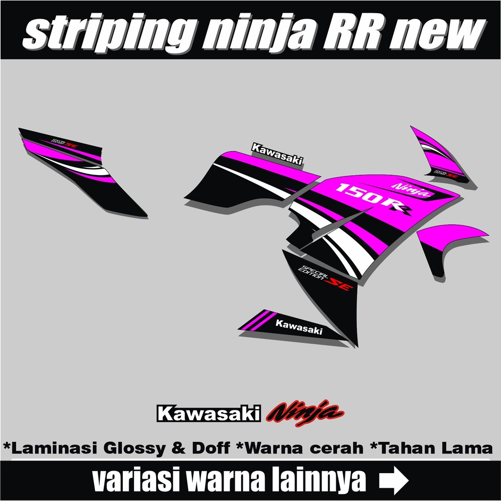 สติกเกอร์ NINJA RR LIS SIMIFULL BODY NINJA RR 150 | Shopee Thailand