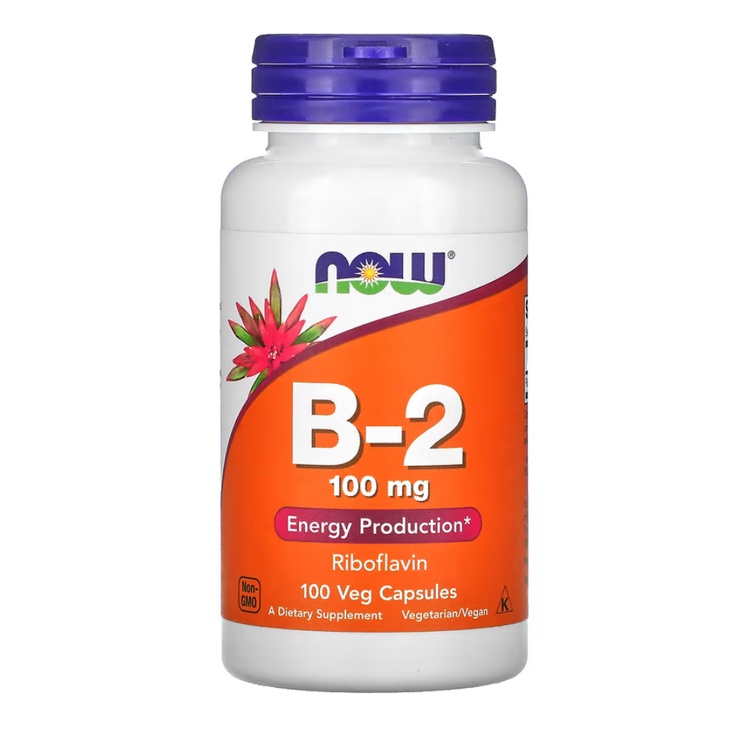 Now Foods B2 100 mg 100 Veg Capsules Shopee Thailand