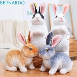 Bernardo ตุ๊กตากระต่ายจําลอง หูยาว เหมือนจริง น่ารัก ของเล่นสําหรับตกแต่งบ้าน โซฟา