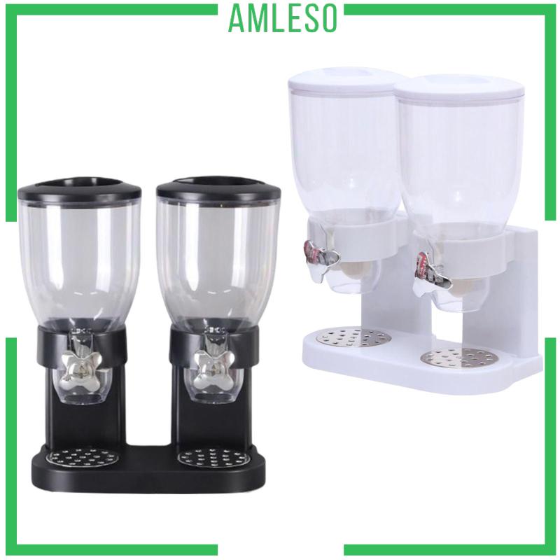 amleso-เครื่องจ่ายซีเรียล-แบบคู่-สําหรับบ้าน-ตู้กับข้าว