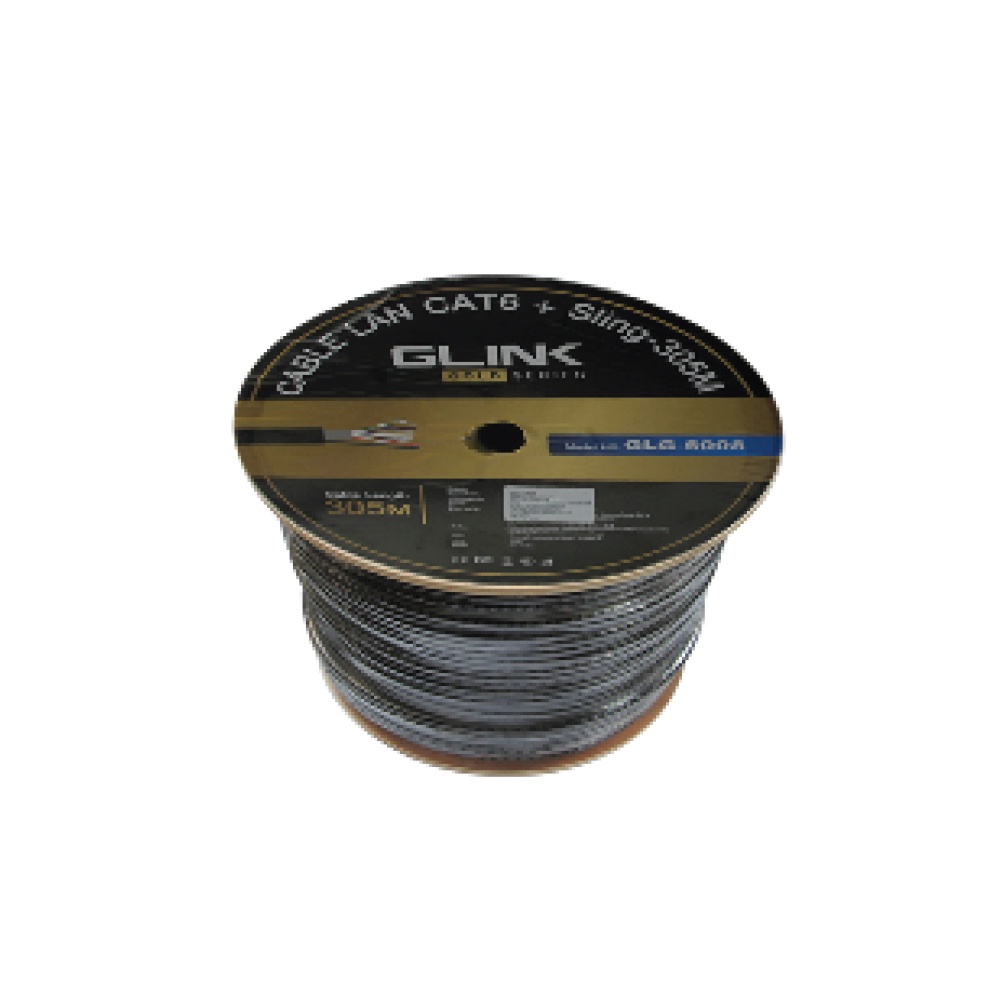 glink-สาย-lan-cat6-มีสลิง-outdoor-305-m-รุ่น-glg-6008-gold-series