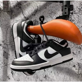 ภาพหน้าปกสินค้าNew Nike Dunk Low retro black white us, USW , GS (PANDA) shoes with best price จากร้าน _v9ihstan3 บน Shopee