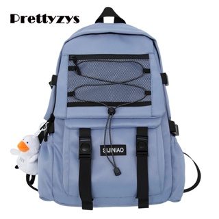 Backpack Prettyzys 2022 Korean ulzzang Large capacity 15.6 inch For College Students