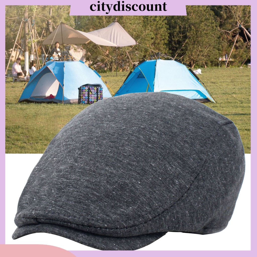 lt-citydiscount-gt-หมวกเบเร่ต์-กันแดด-ระบายอากาศ-ทนทาน-ล้างทําความสะอาดได้-สําหรับผู้ชาย