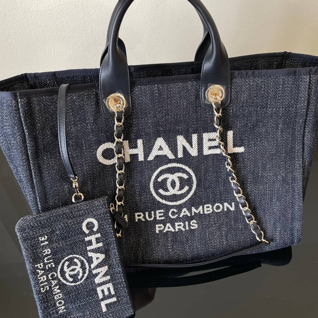 chanel-cambon-tote-new-color-grade-vip-size-16นิ้ว-อุปกรณ์-การ์ด-ใบเสร็จ-ถุงผ้า-ถุงกระดาษ