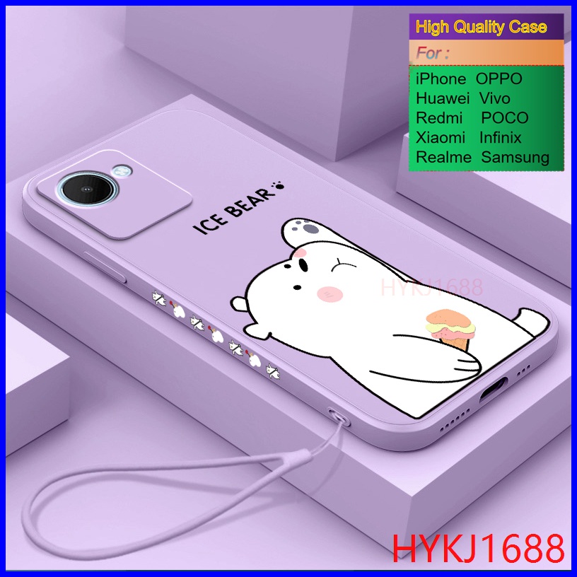 เคส-realme-c30-เคส-realme-c30s-เคสโทรศัพท์มือถือ-ซิลิโคน-tpu-สีพื้น-สําหรับ-hbx