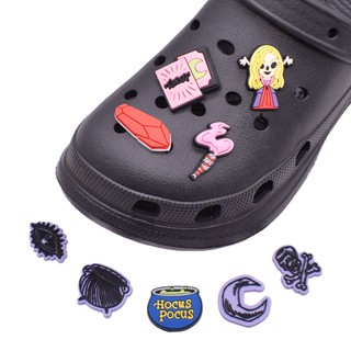 Crocs Jibbitz ใหม่ จี้รูปผีฮาโลวีน สําหรับตกแต่งรองเท้า DIY