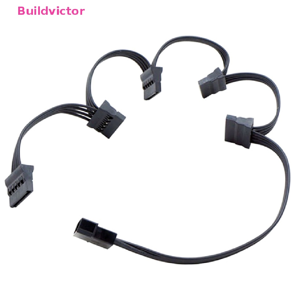 buildvictor-สายเคเบิลฮาร์ดไดรฟ์-sata-4pin-1-ตัวผู้-เป็น-3-4-5-6-ตัวเมีย