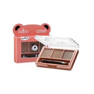 Odbo 3 Color Matches Of Brow #OD797 : โอดีบีโอ ทรี คัลเลอร์ ที่เขียนคิ้ว x 1 ชิ้น    alyst